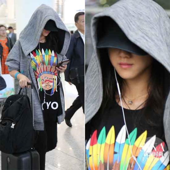 變身嘻哈辣媽的湯唯，感覺隨時(shí)能給大家來段饒舌