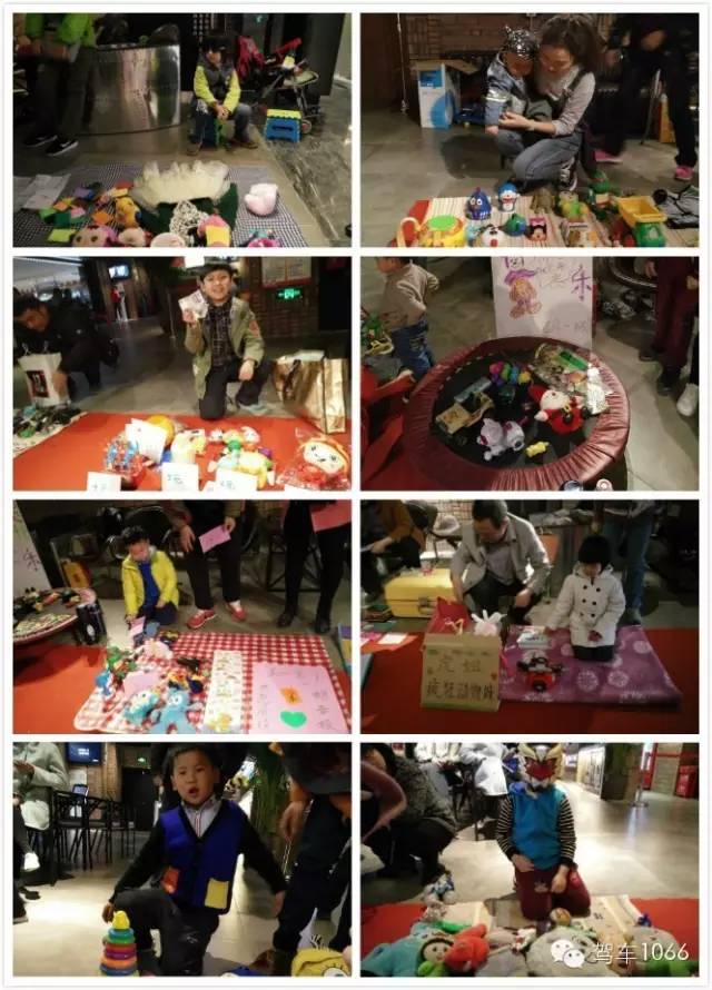 場面熱鬧非凡，小朋友們紛紛拿出自己的看家本領(lǐng)，來推銷自己的商品