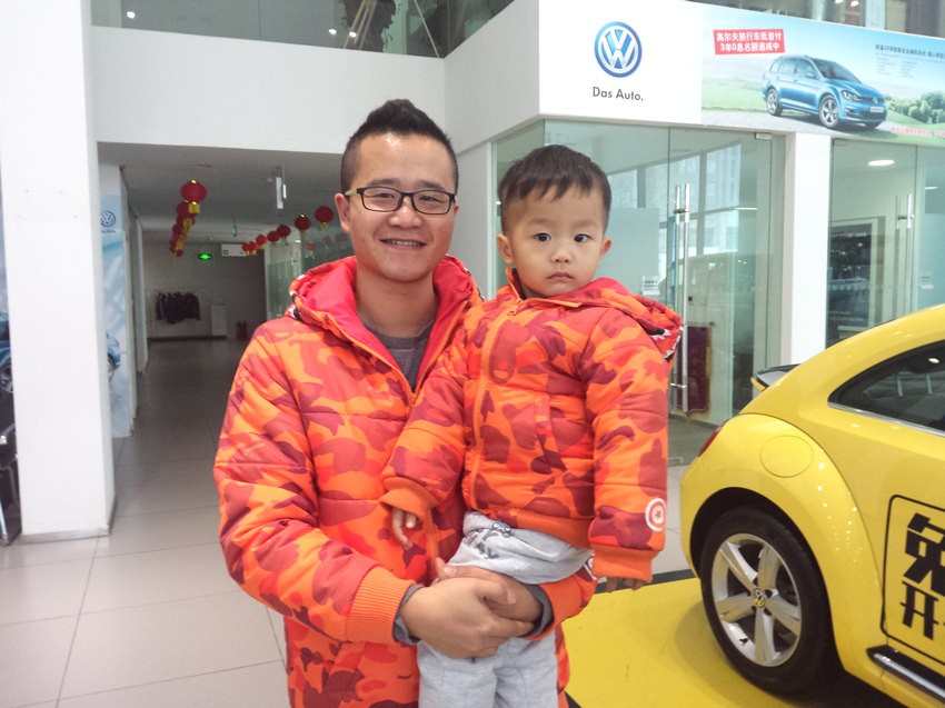 父子同款，瞧這給美的！