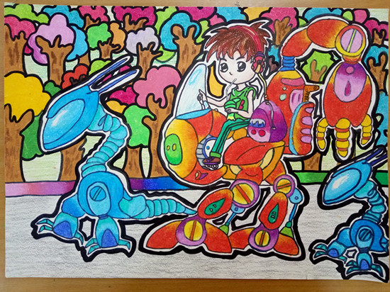 韓恩源《智能行走觀光機(jī)器人》輔導(dǎo)教師：時(shí)尹航（工一?。? oldsrc=