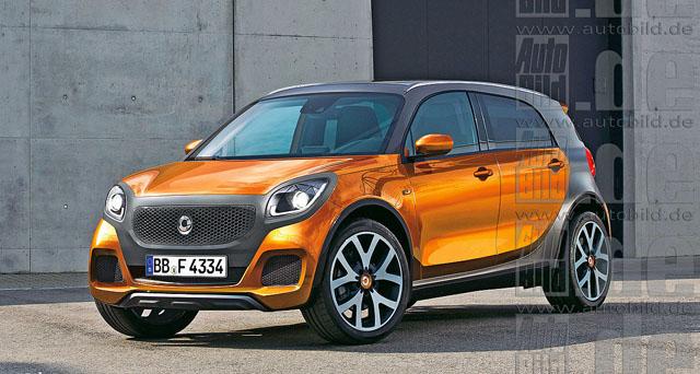 Smart全新SUV效果圖首曝 最快明年登場(chǎng)