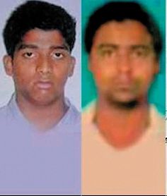 輪奸女記者一案中的兩名主要嫌疑犯。