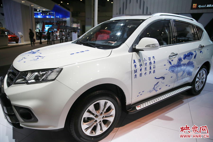 中國風(fēng)的汽車噴繪