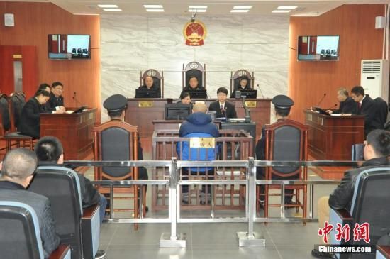 資料圖：圖為該案庭審現(xiàn)場(chǎng)。中新社發(fā) 鐘欣 攝