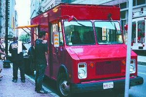 “無(wú)二烤肉”營(yíng)業(yè)現(xiàn)場(chǎng)。