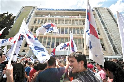 被責(zé)浪費(fèi)納稅人錢(qián) 希臘國(guó)家臺(tái)停播