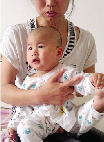 經過幾個月治療，涵涵的病情好轉多了。