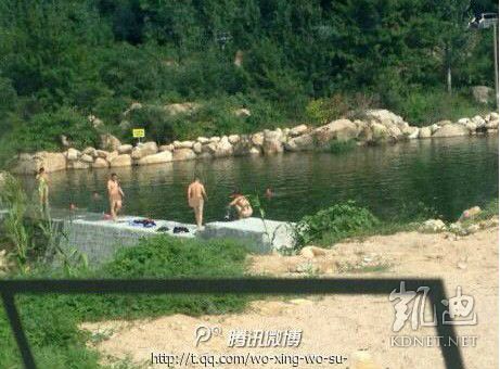 網(wǎng)友曝光的現(xiàn)場(chǎng)圖片。（圖片來自網(wǎng)絡(luò)）