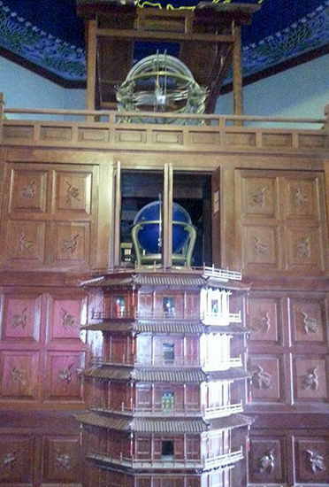 開封清明上河園神奇“重現(xiàn)”大宋水運(yùn)儀象臺