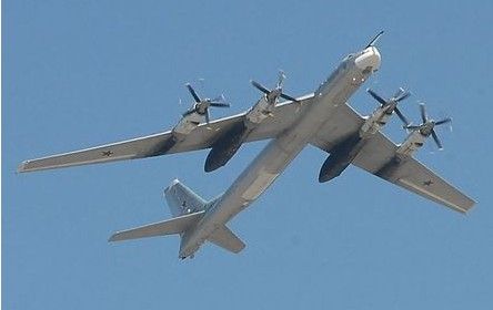 俄羅斯戰(zhàn)略轟炸機(jī)。（資料圖）