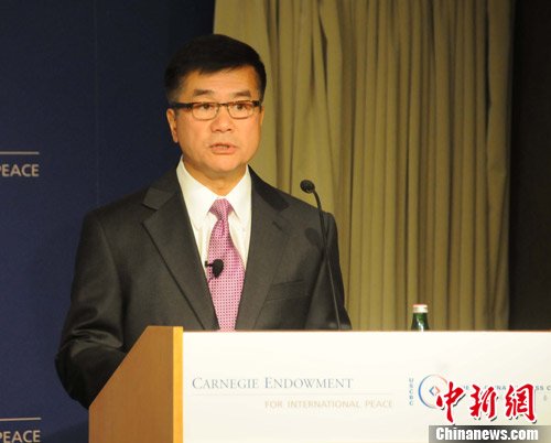 資料圖：美國駐華大使駱家輝。中新社發(fā) 德永健 攝