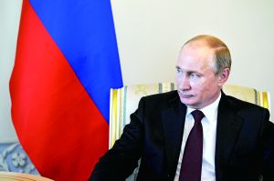 普京時(shí)隔10天來(lái)首次公開露面，3月16日，他在圣彼得堡會(huì)見吉爾吉斯斯坦總統(tǒng)阿坦巴耶夫。