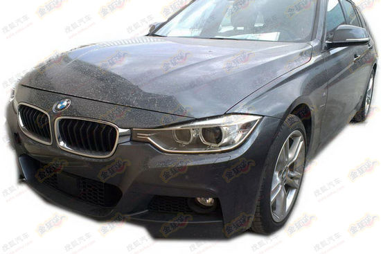 寶馬3系旅行版M套件車(chē)型諜照 寶馬3系旅行版M套件車(chē)型諜照