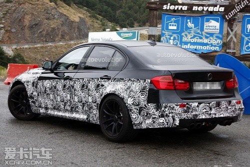 新一代寶馬M3測試車現(xiàn)身 新一代寶馬M3測試車現(xiàn)身