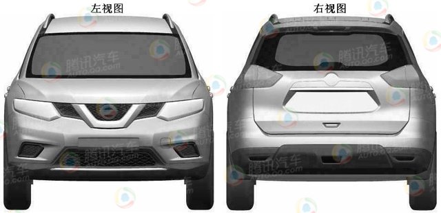 全新一代奇駿國(guó)內(nèi)專(zhuān)利申報(bào)圖