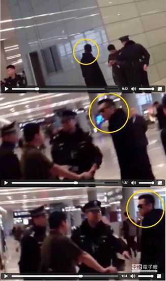 “爾康”周杰機(jī)場與他人吵架：你是二貨嗎？（圖）