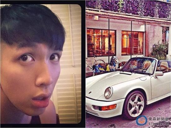 柯震東自己也擁有一輛法拉利跑車，但這次發(fā)生車禍并非他所駕駛，而出事后本人也沒做出說明。