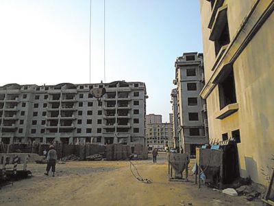 　適園雅居小區(qū)，已建起13棟住宅樓。