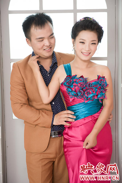 師陽(yáng)與未婚夫的婚紗照 師陽(yáng)與未婚夫的婚紗照