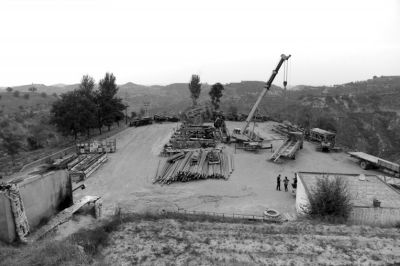 處延長石油的油井。