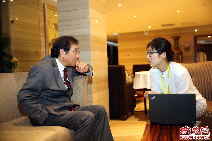 映象網(wǎng)記者專訪杜維明教授。