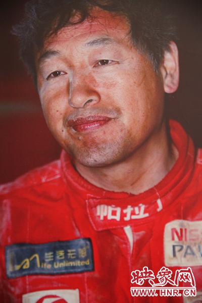 盧寧軍賽場(chǎng)的一刻。