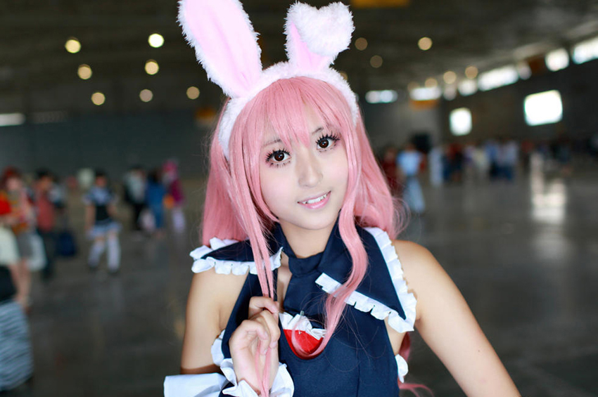 成都舉行西南最大動(dòng)漫展 性感萌妹頻頻搶鏡 成都舉行西南最大動(dòng)漫展 性感萌妹頻頻搶鏡