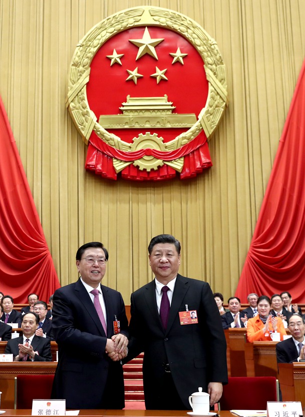 習近平當選國家主席、中央軍委主席