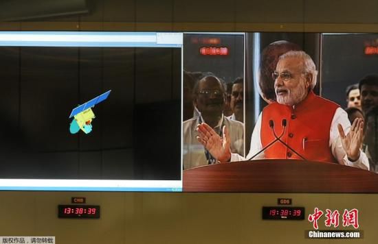 當地時間9月24日，經過近300天的航行，印度“曼加里安”號火星探測器成為了抵達火星的首個亞洲國家的