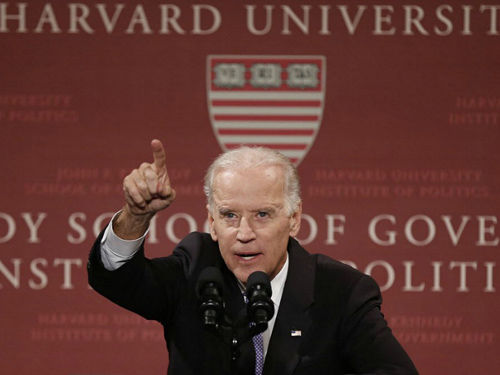 美國副總統(tǒng)拜登。資料圖