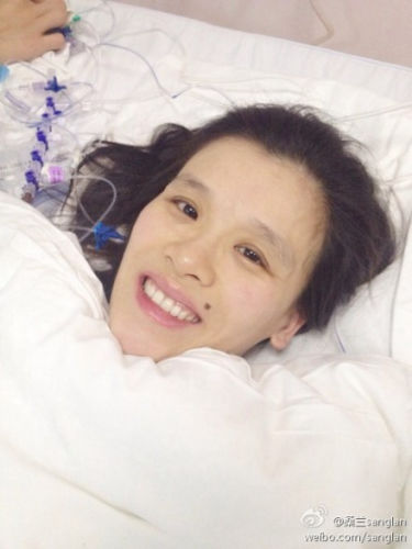 　圖片來(lái)源;桑蘭微博。