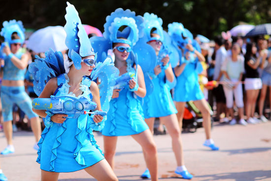 大連發(fā)現(xiàn)王國(guó)開啟“戲水狂歡”模式