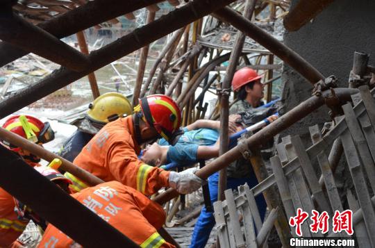 事故現(xiàn)場(chǎng)。丁強(qiáng) 攝